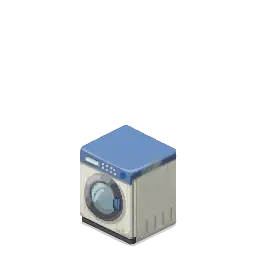 Blue Combo Washer/Dryer