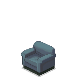 Blue Comfy Chair