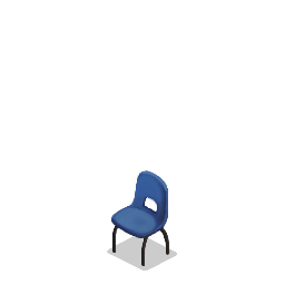 Blue Plastic Chair
