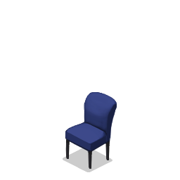 Dark Blue Chair