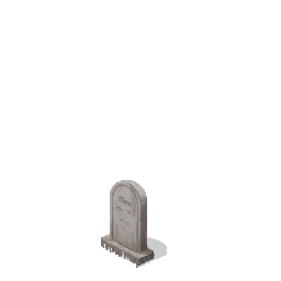 Round Gravestone