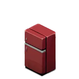 Red Fridge
