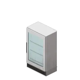 White Industrial Fridge