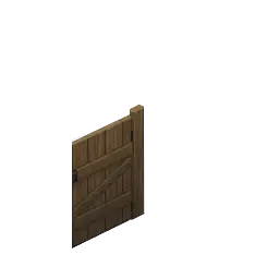Wood Fence Gate