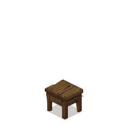 Wooden Small Table with Drawer