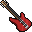 Red Electric Bass