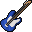 Blue Electric Guitar