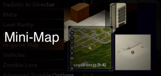 mini-map not showing? how to enable and use the mini-map in project zomboid